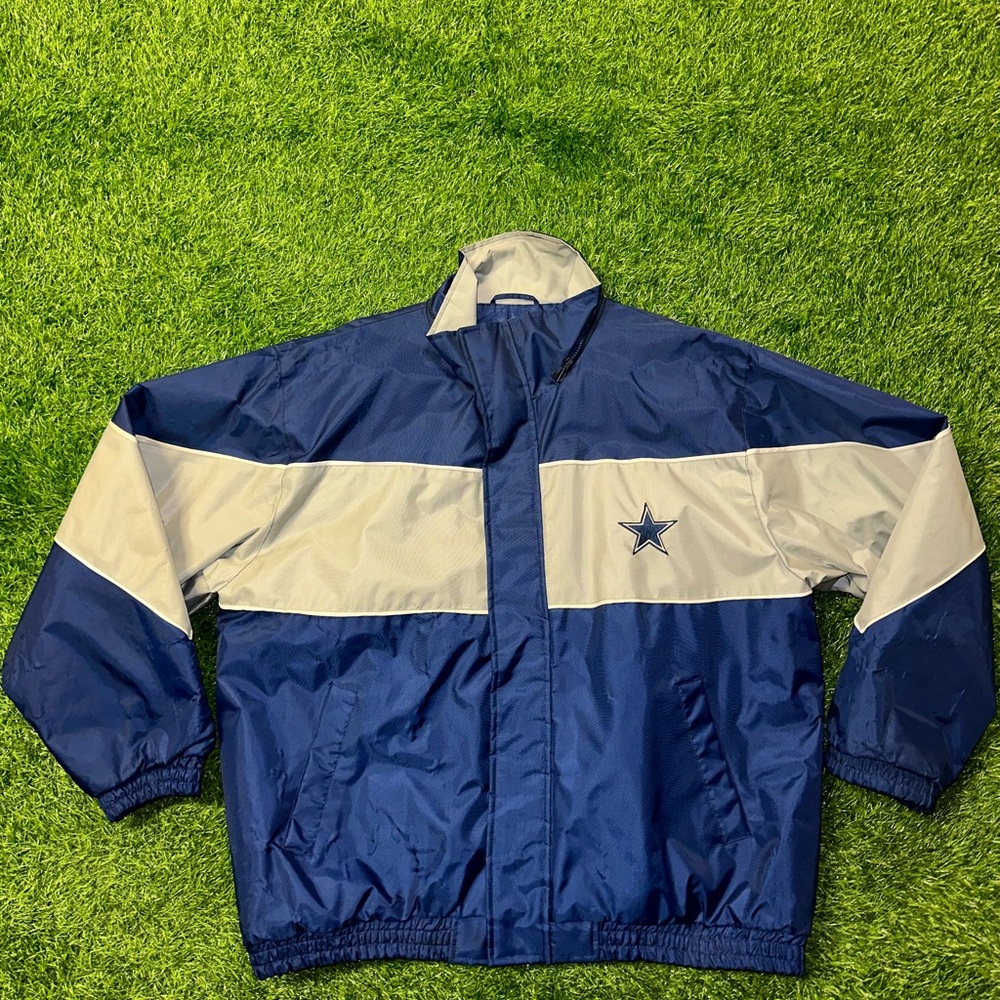 Vintage 90s Jeff Hamilton nfl Dallas cowboys jacket size large